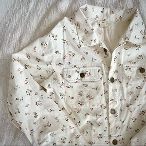 Billabong Women’s Coveralls Just Work It Jumpsuit White Floral Pattern Large